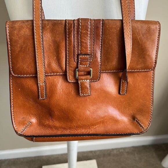 Fossil - Vintage Leather 1954 Shoulder Bag - Picture 1 of 9